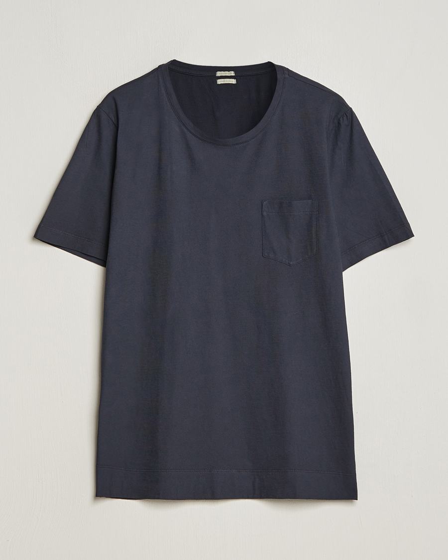 Homme | T-shirts | Massimo Alba | Panarea Watercolor T-Shirt Black