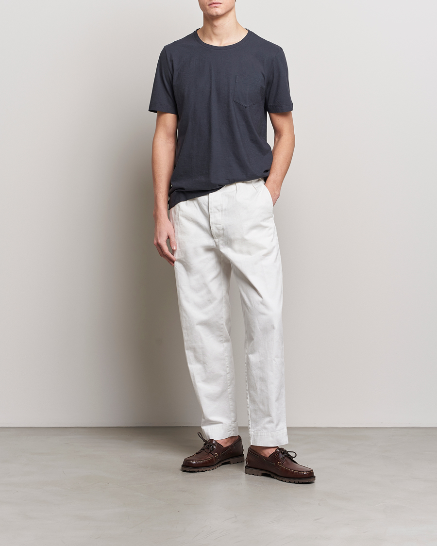 Homme | T-shirts | Massimo Alba | Panarea Watercolor T-Shirt Black