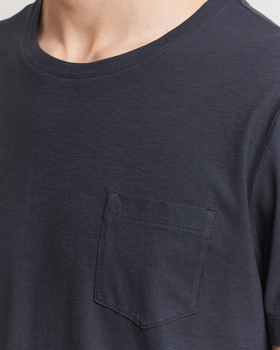 Homme | T-shirts | Massimo Alba | Panarea Watercolor T-Shirt Black