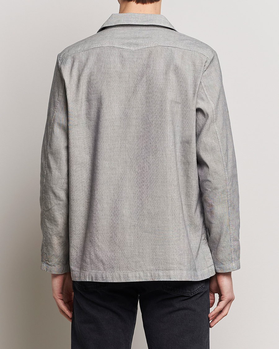 Homme | Manteaux Et Vestes | Massimo Alba | Florida Cotton/Linen Shirt Jacket Light Grey