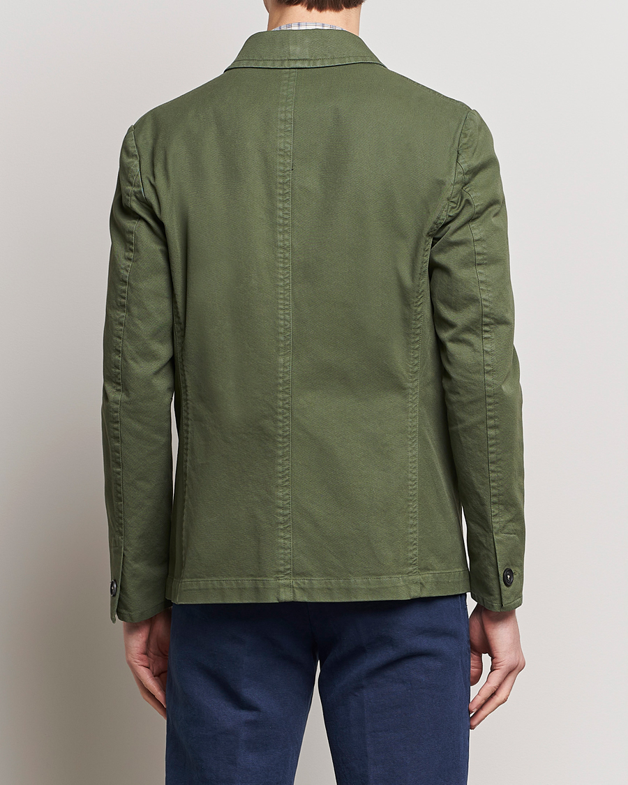 Homme | Manteaux Et Vestes | Massimo Alba | Solex Cotton Work Jacket Military Green