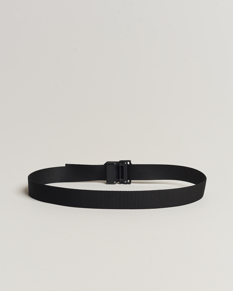 Homme | Stone Island Textile Belt Black | Stone Island | Textile Belt Black
