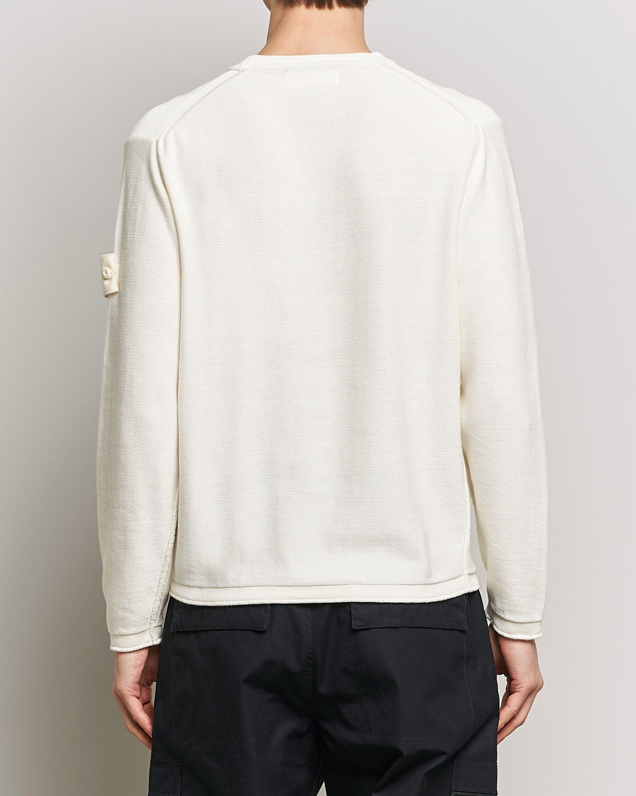 Homme | Pulls Et Tricots | Stone Island | Ghost Knitted Cotton/Cashmere Sweater Natural Beige