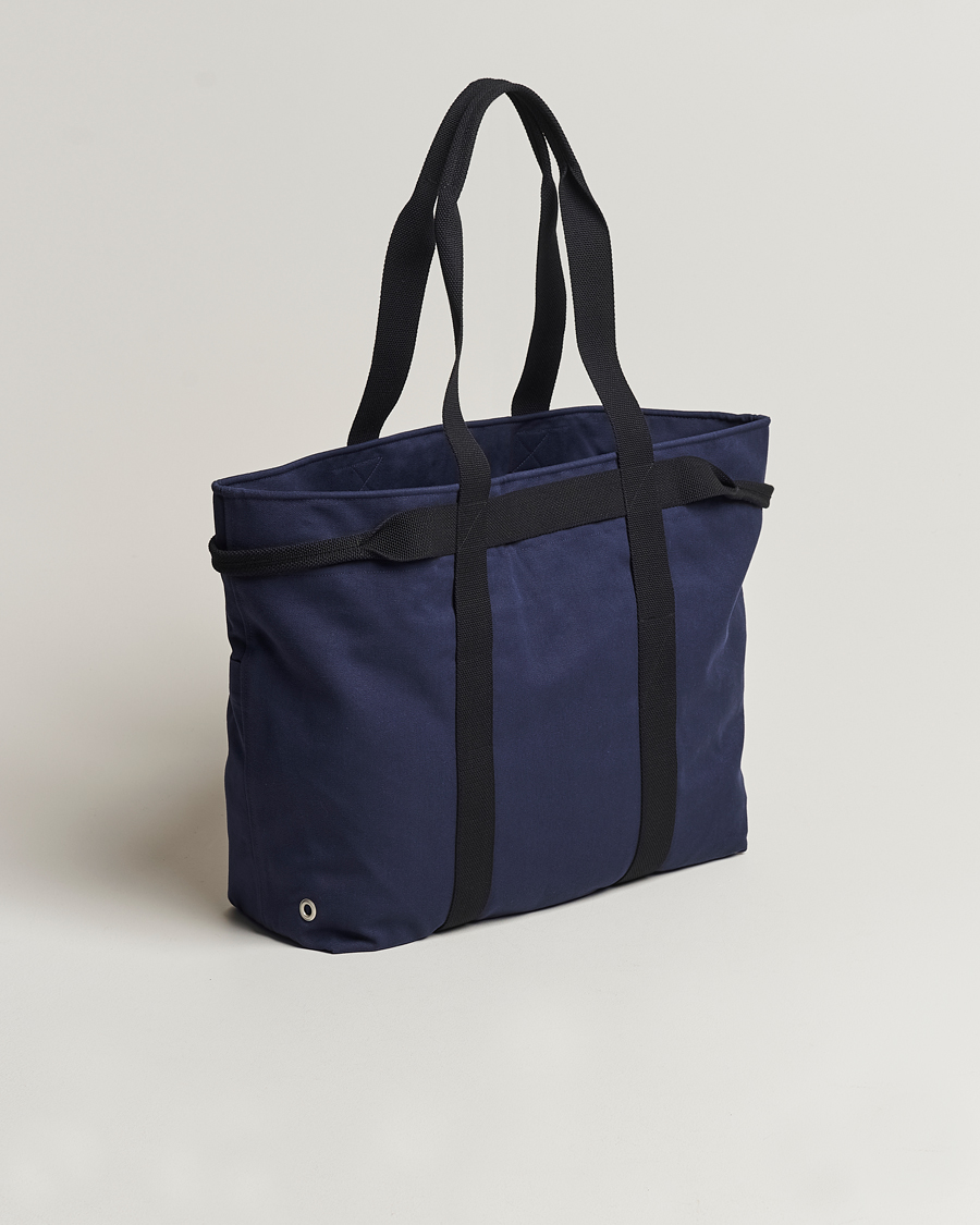 Homme | Stone Island Marina Large Tote Bag Royal Blue | Stone Island | Marina Large Tote Bag Royal Blue