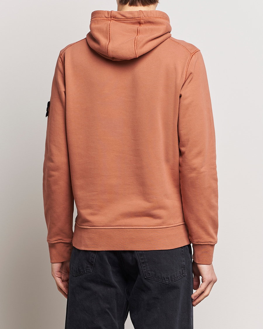 Homme | Pulls Et Tricots | Stone Island | Garment Dyed Cotton Fleece Hood Rust