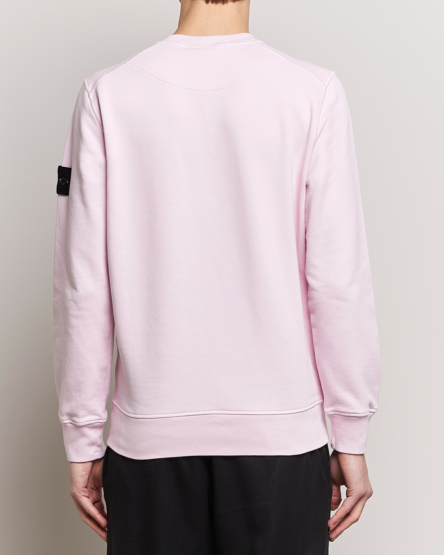 Homme | Pulls Et Tricots | Stone Island | Garment Dyed Cotton Sweatshirt Pink
