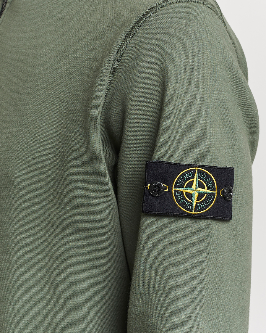 Homme | Pulls Et Tricots | Stone Island | Garment Dyed Cotton Half Zip Musk