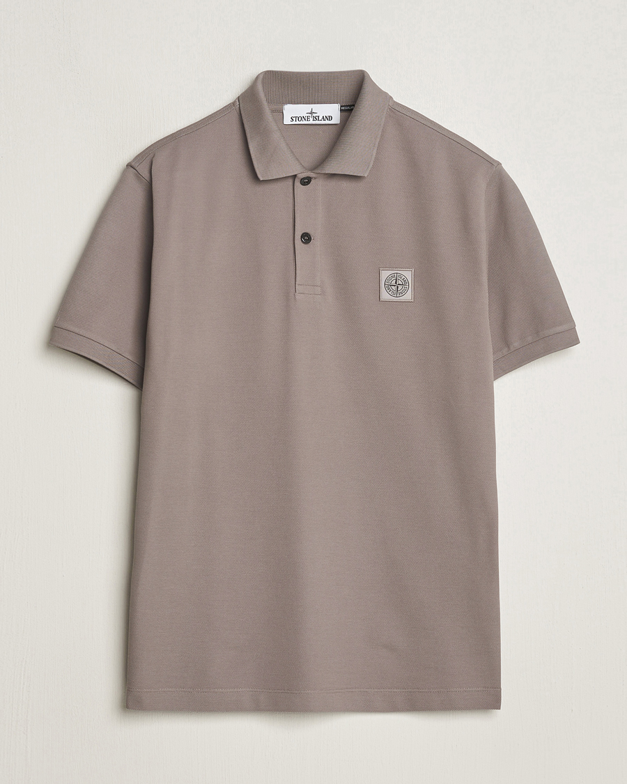 Homme | Polos | Stone Island | Organic Cotton Polo Dove Grey