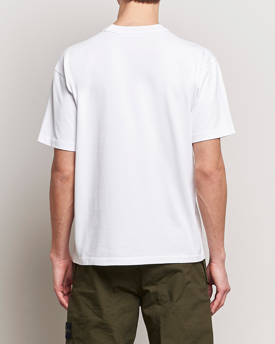 Homme | T-shirts | Stone Island | Cotton Jersey Small Logo T-Shirt White