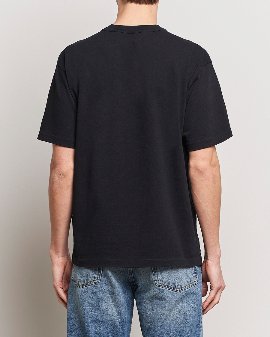 Homme | T-shirts | Stone Island | Cotton Jersey Small Logo T-Shirt Black