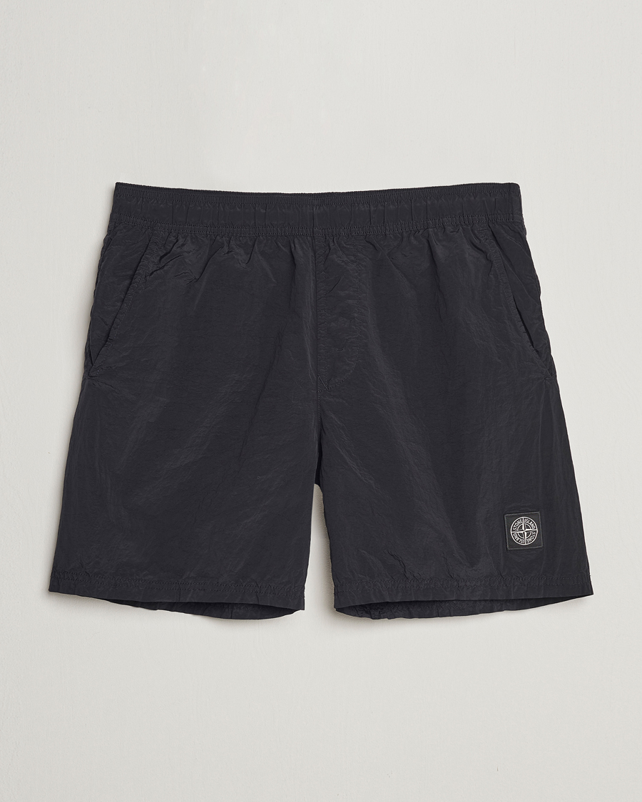 Homme | Maillots De Bain | Stone Island | Nylon Metal Econyl Swimshorts Black