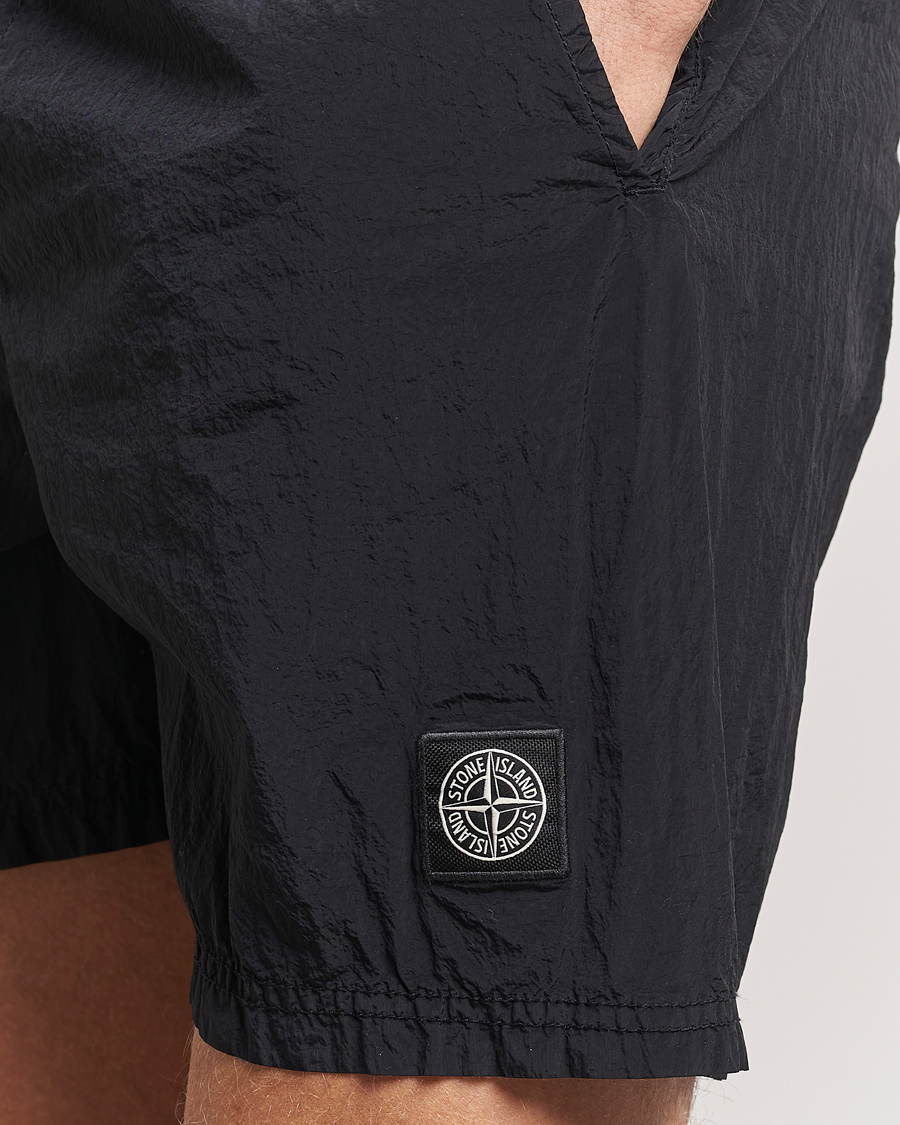 Homme | Maillots De Bain | Stone Island | Nylon Metal Econyl Swimshorts Black