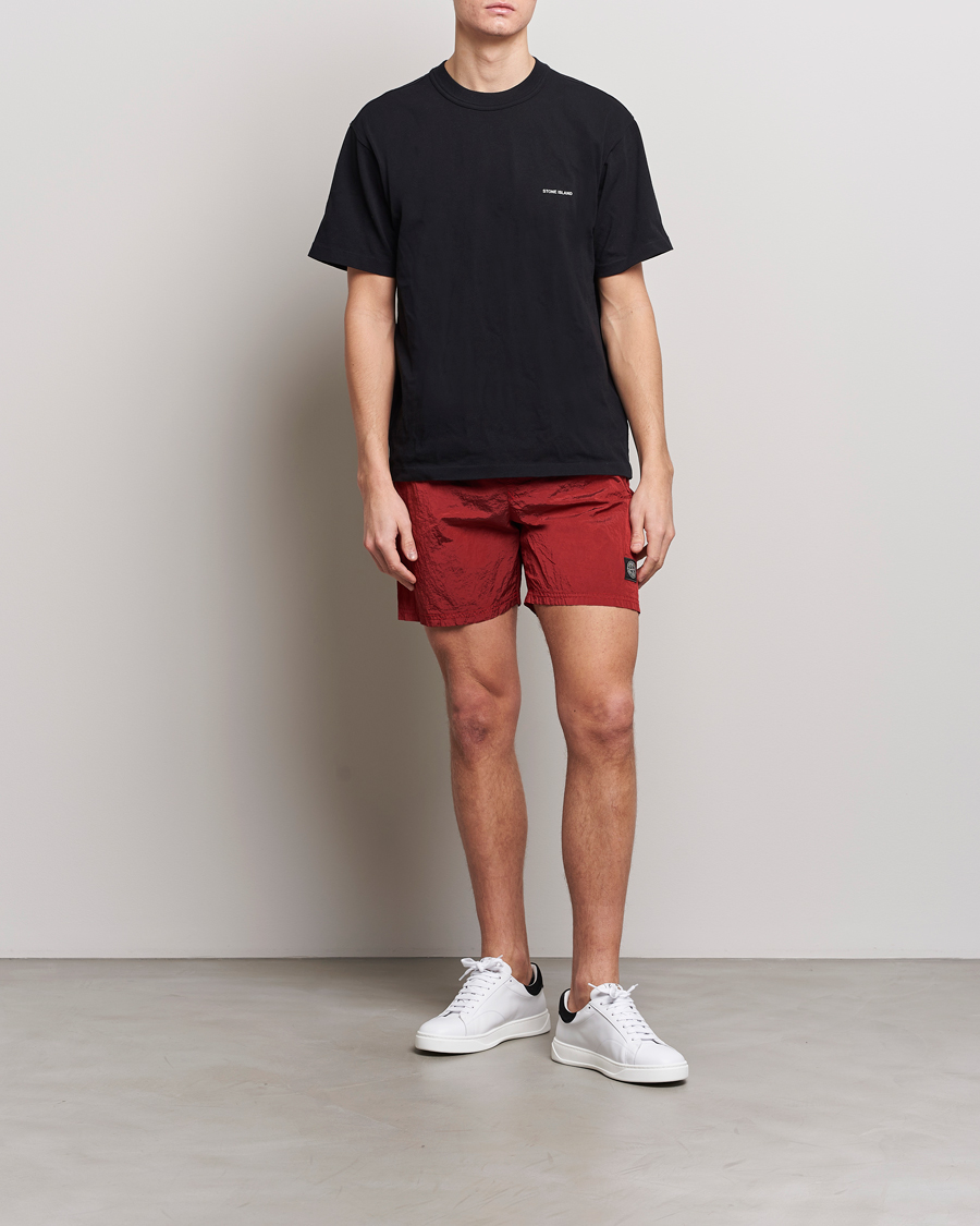 Homme | Maillots De Bain | Stone Island | Nylon Metal Econyl Swimshorts Red