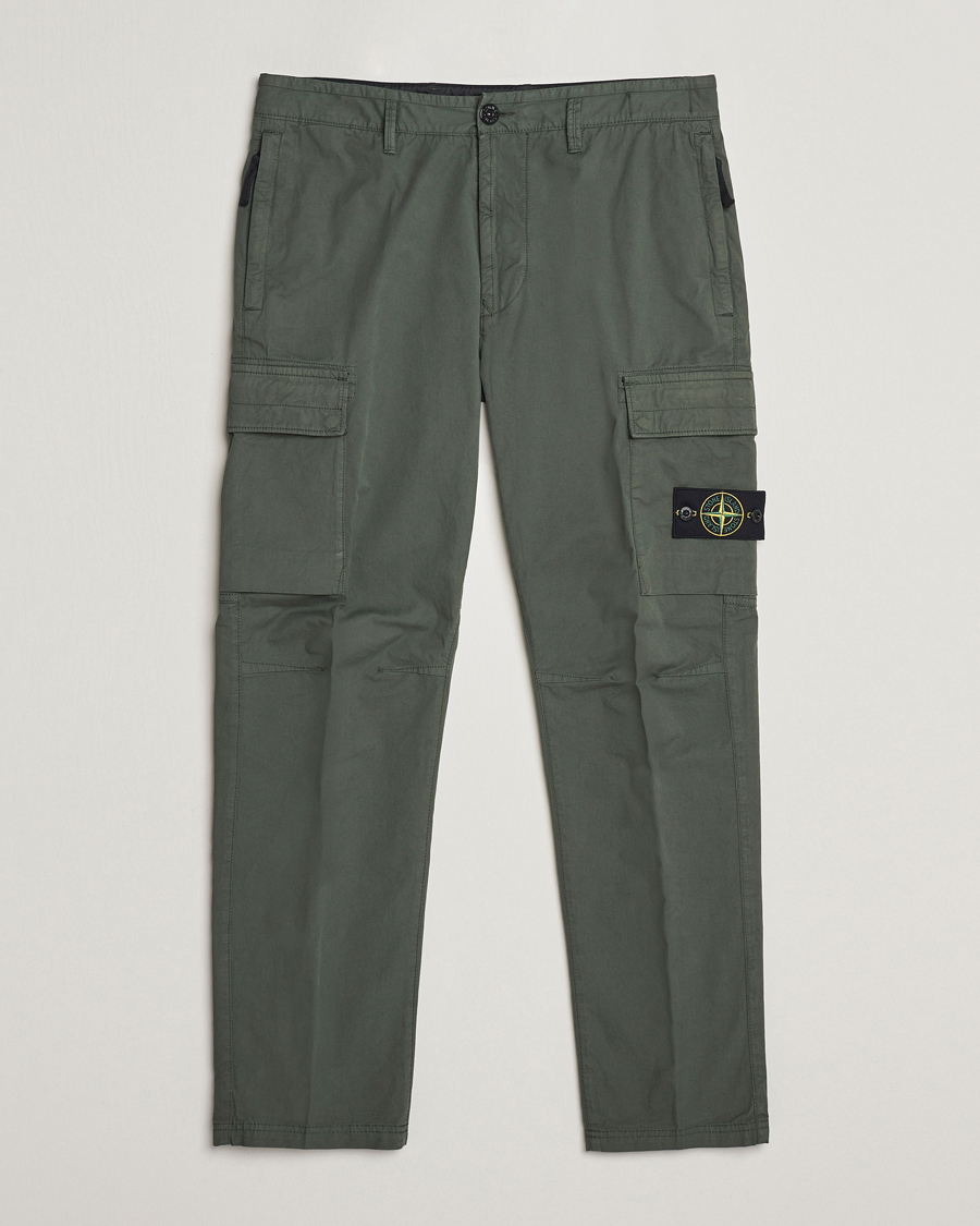 Homme | Pantalons | Stone Island | Tapered Supima Cotton Cargo Pants Musk