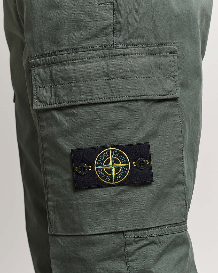 Homme | Pantalons | Stone Island | Tapered Supima Cotton Cargo Pants Musk