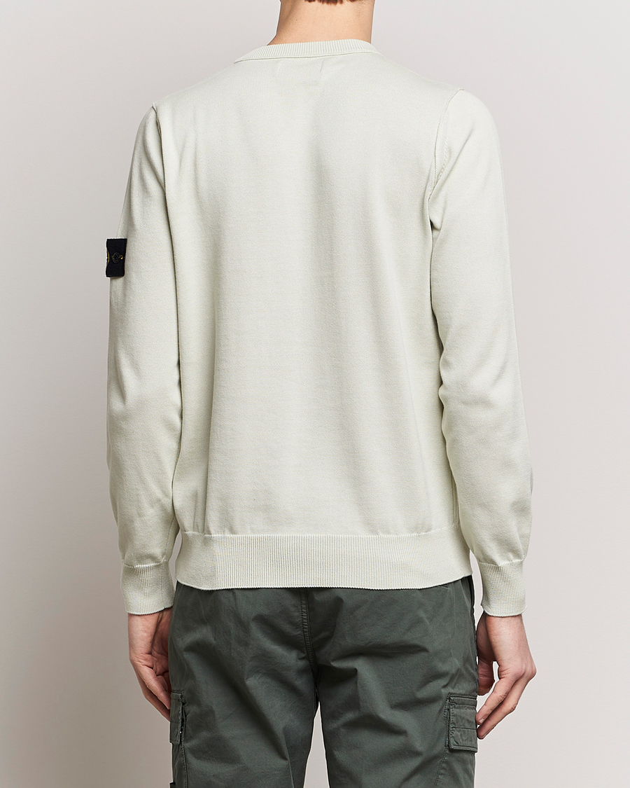 Homme | Pulls Et Tricots | Stone Island | Soft Organic Cotton Crew Neck Pistachio