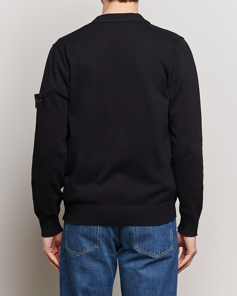 Homme | Pulls Et Tricots | Stone Island | Soft Organic Cotton Cardigan Black