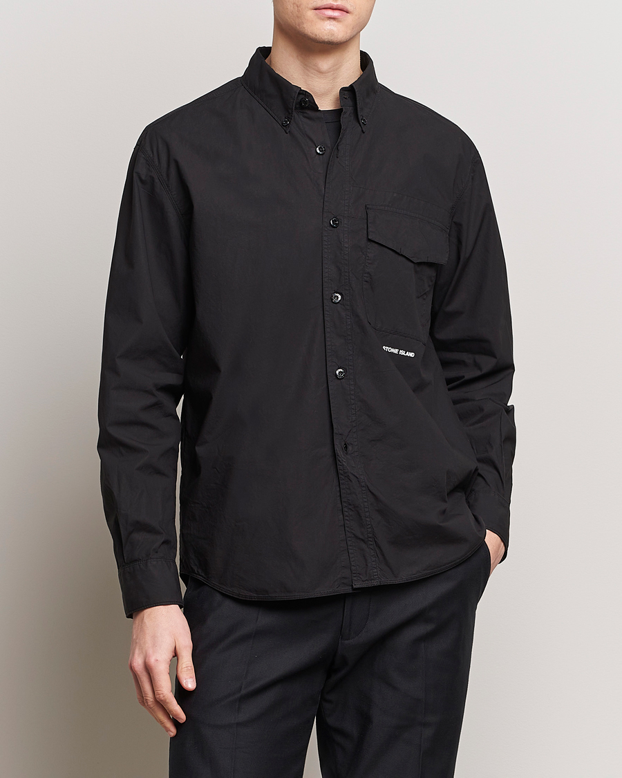 Homme | Vêtements | Stone Island | Light Cotton Shirt Black