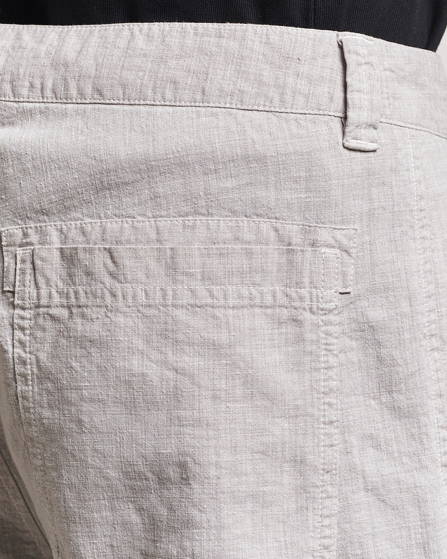 Homme | Costumes | Stone Island | Linen Nylon Relaxed Suit Dove Grey