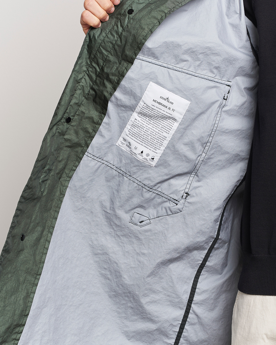 Homme | Manteaux Et Vestes | Stone Island | Membrana Fishtail Coat Musk