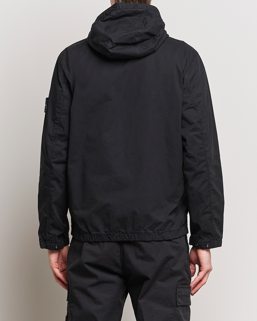 Homme | Manteaux Et Vestes | Stone Island | Supima Cotton Hooded Jacket Black