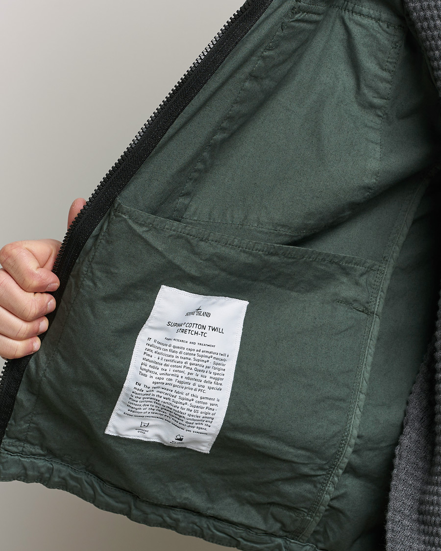 Homme | Manteaux Et Vestes | Stone Island | Supima Cotton Hooded Jacket Musk