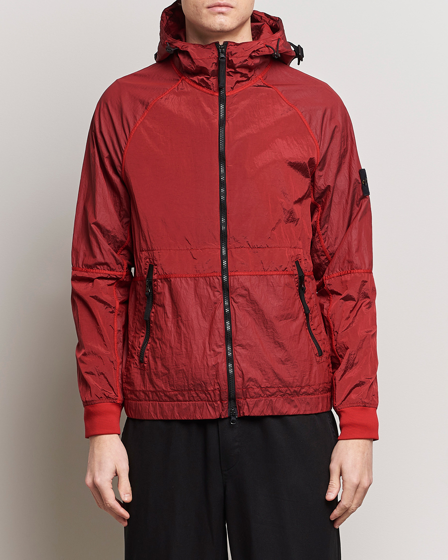 Homme | Vêtements | Stone Island | Nylon Metal Hooded Jacket Red
