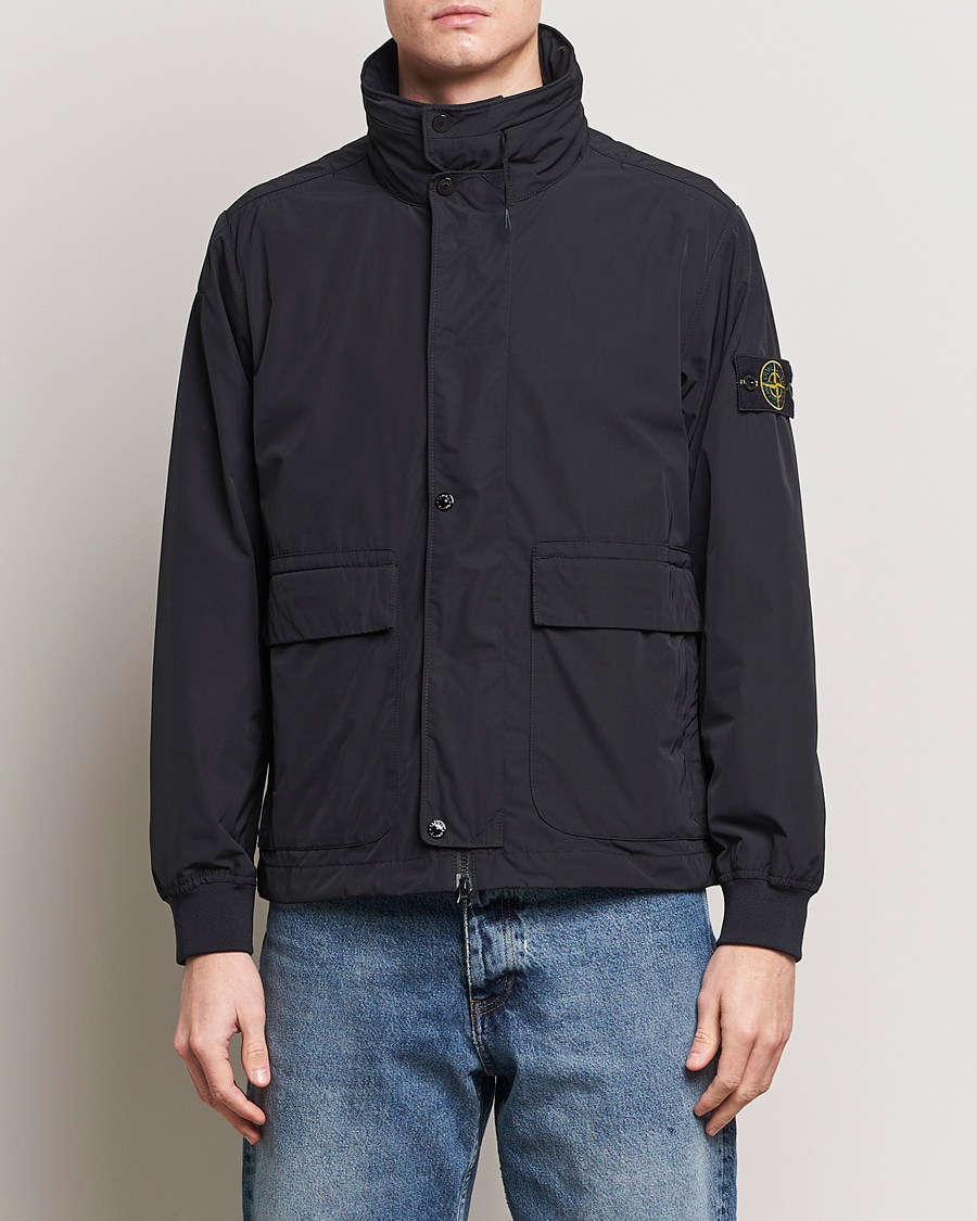 Homme | Vêtements | Stone Island | Micro Twill Hooded Jacket Black