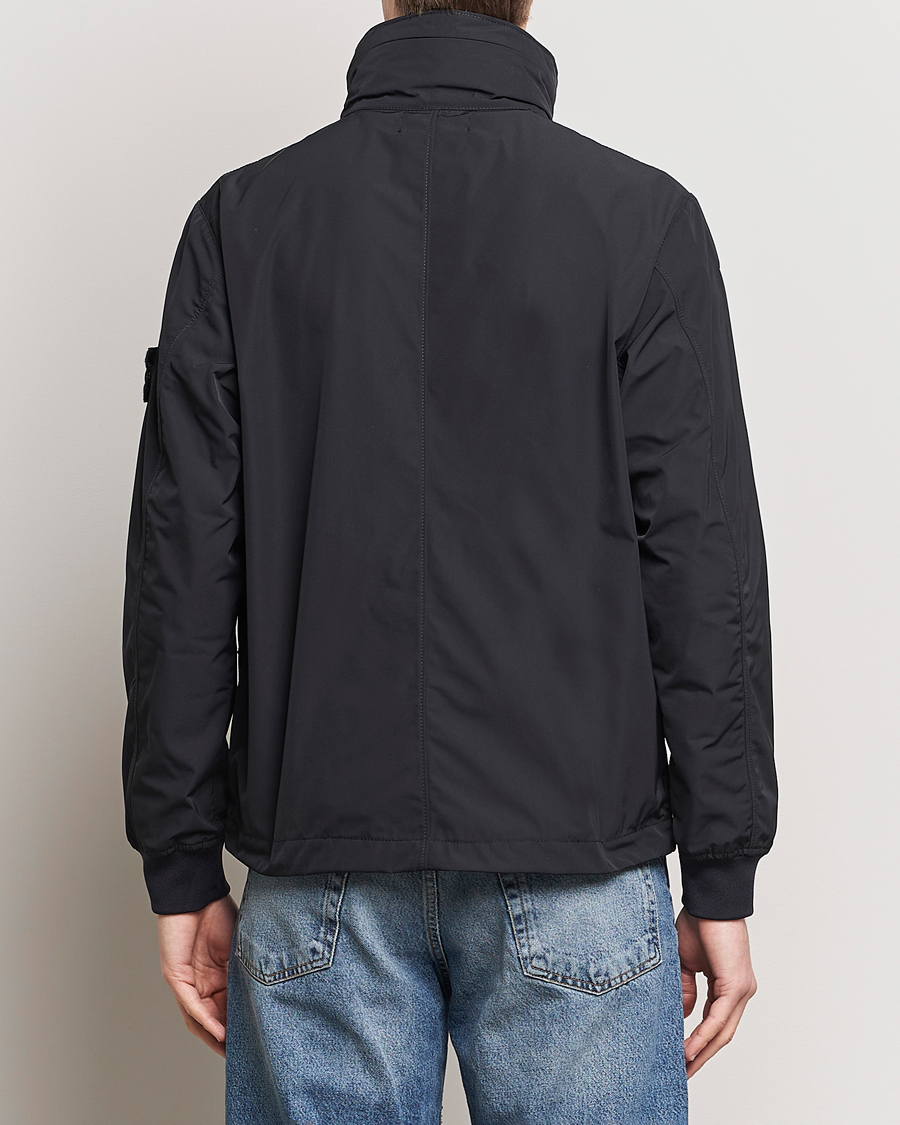 Homme | Manteaux Et Vestes | Stone Island | Micro Twill Hooded Jacket Black