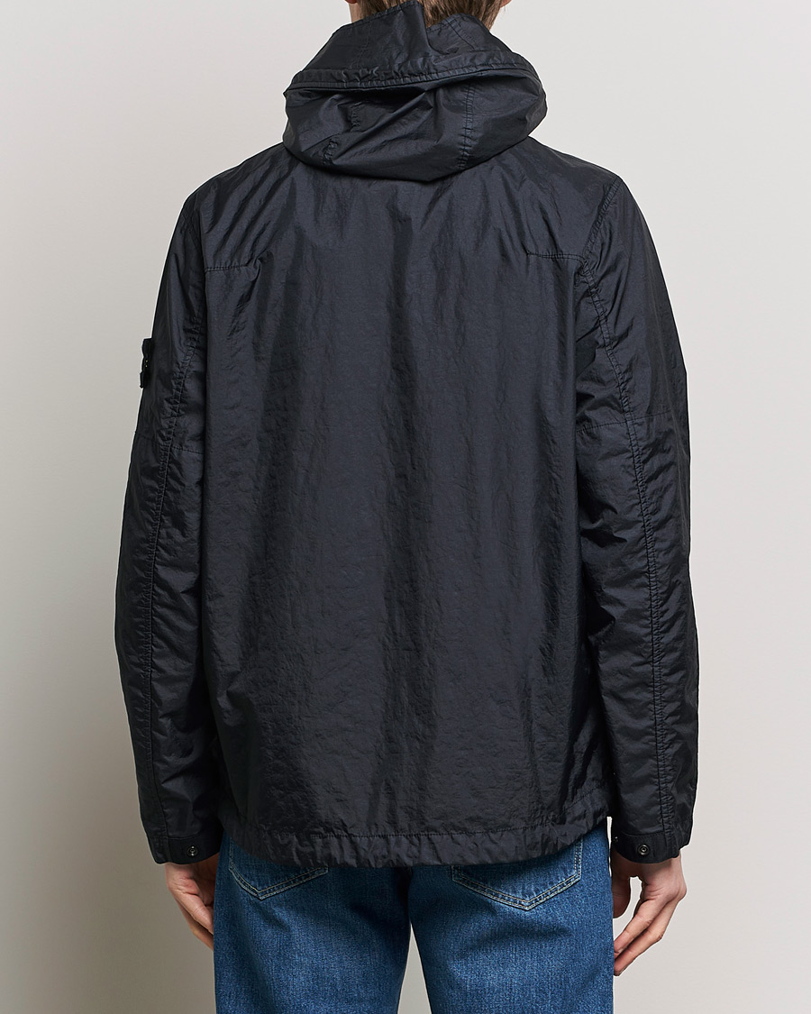Homme | Manteaux Et Vestes | Stone Island | Membrana Hooded Jacket Navy Blue