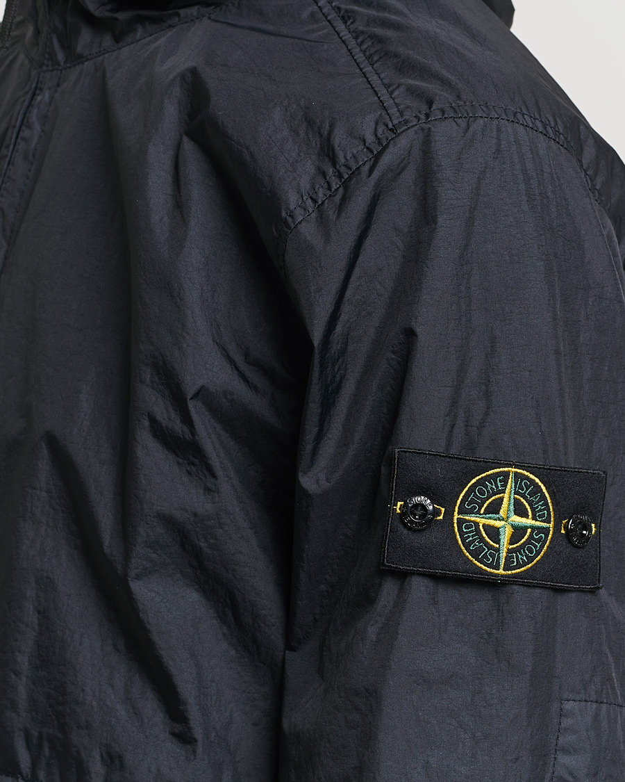 Homme | Manteaux Et Vestes | Stone Island | Membrana Hooded Jacket Navy Blue