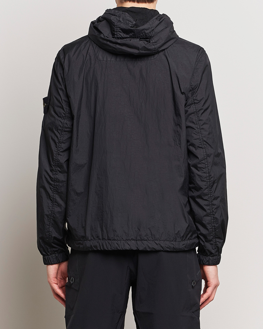 Homme | Manteaux Et Vestes | Stone Island | Crinkle Reps Hooded Jacket Black