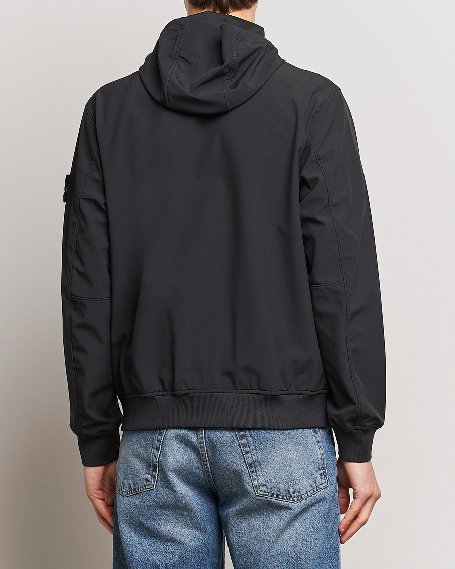 Homme | Manteaux Et Vestes | Stone Island | Light Soft Shell Jacket Black