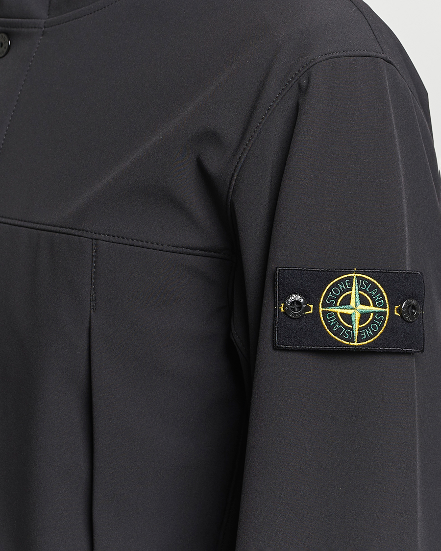 Homme | Manteaux Et Vestes | Stone Island | Light Soft Shell Jacket Black