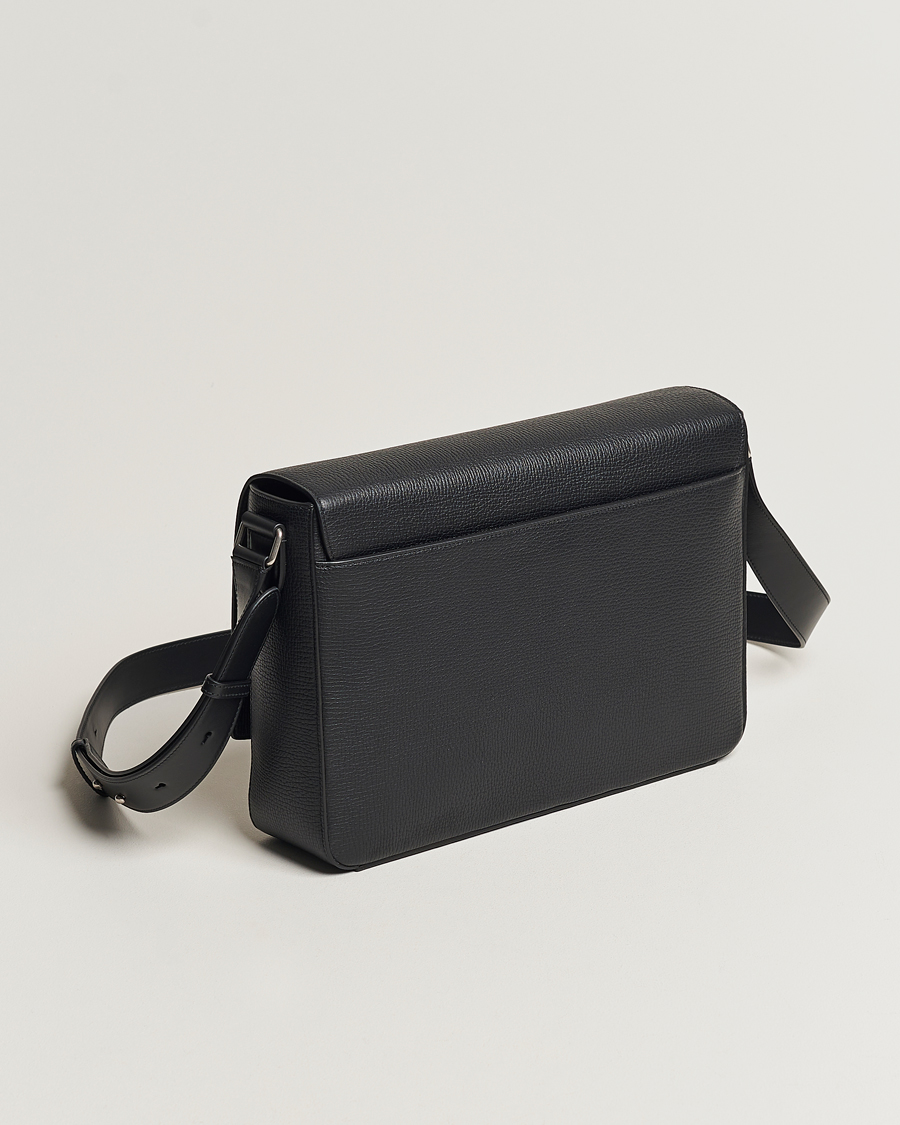 Homme | Smythson Ludlow Messenger Bag Black | Smythson | Ludlow Messenger Bag Black