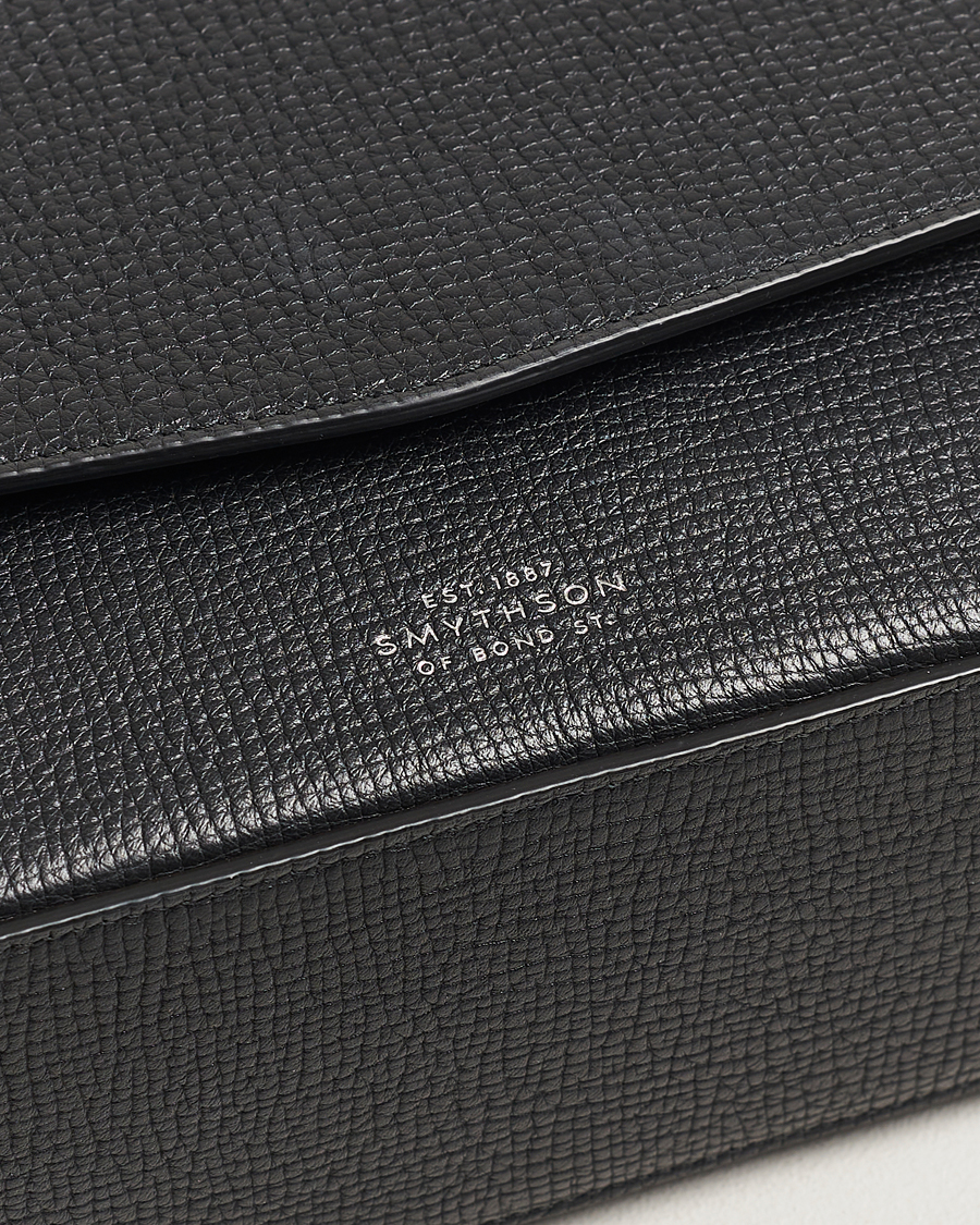 Homme | Smythson Ludlow Messenger Bag Black | Smythson | Ludlow Messenger Bag Black