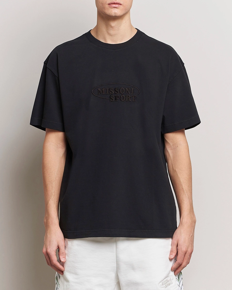 Homme | Missoni | Missoni | SPORT Short Sleeve T-Shirt Black