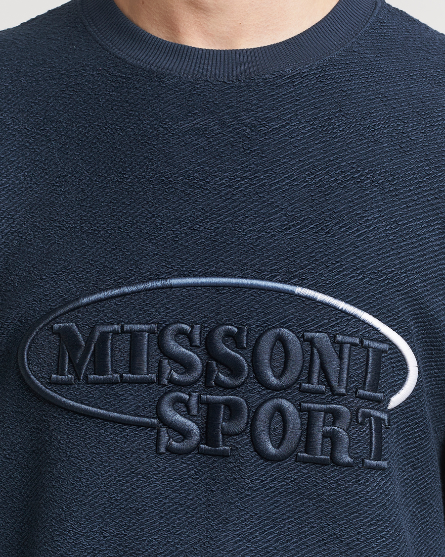 Homme | Pulls Et Tricots | Missoni | SPORT Crewneck Sweatshirt Navy