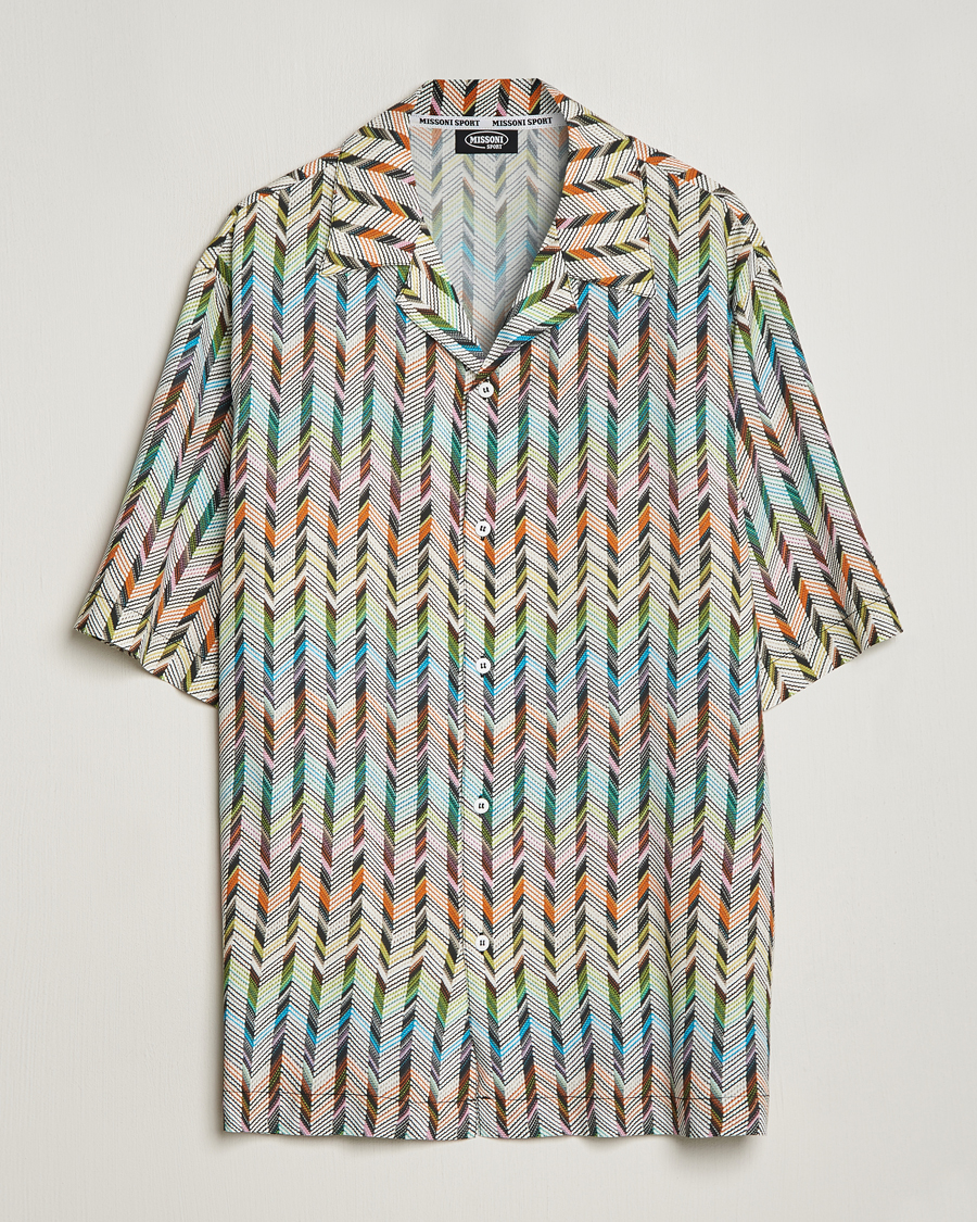 Homme | Chemises | Missoni | SPORT Short Sleeve Shirt White/Multi
