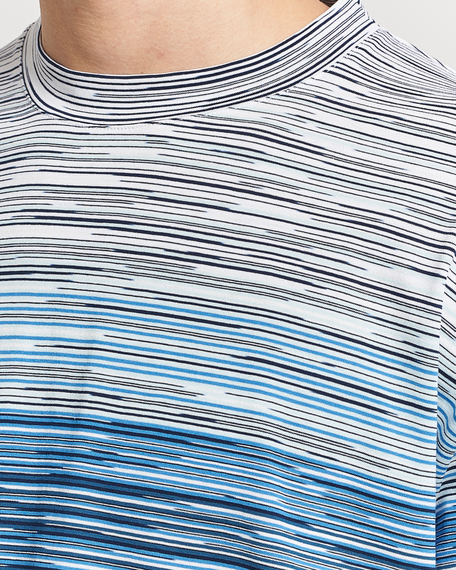 Homme | T-shirts | Missoni | Space Dyed T-Shirt Blue