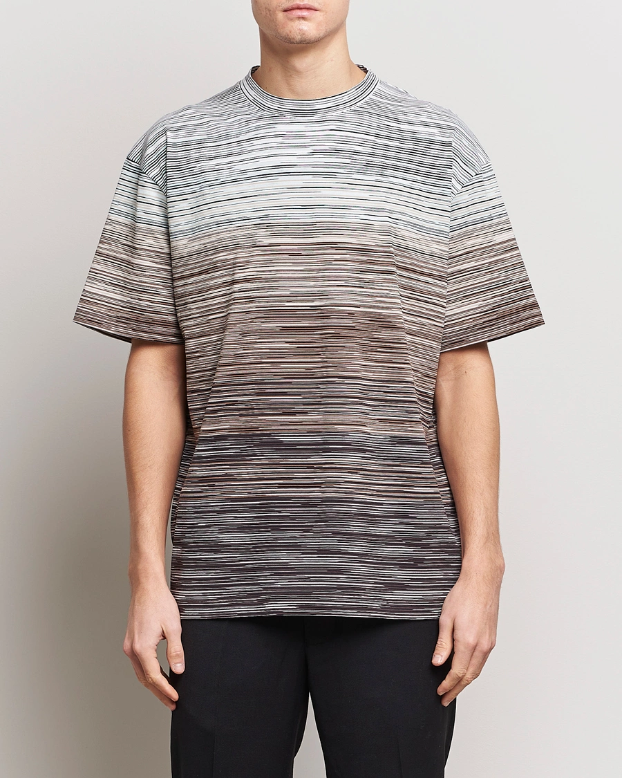 Homme | T-shirts | Missoni | Space Dyed T-Shirt Beige