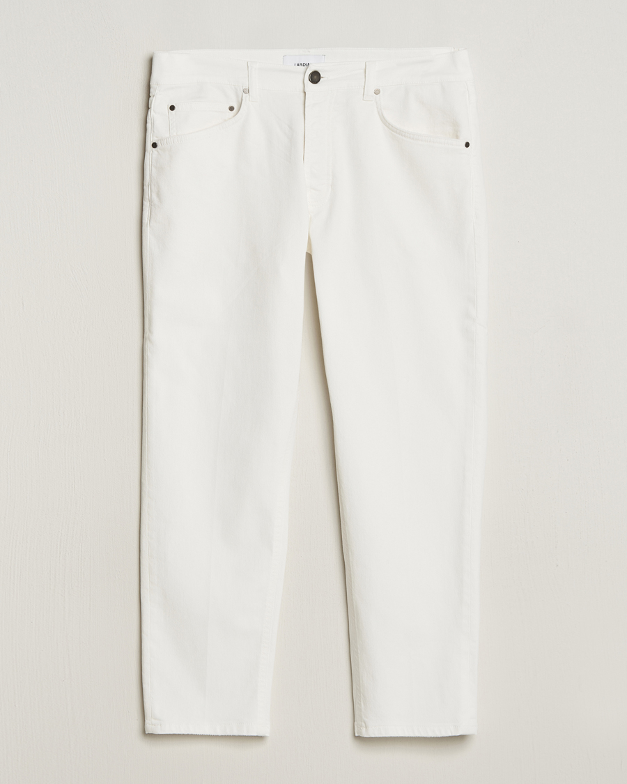 Homme | Jeans | Lardini | Ione Loose Fit Denim White