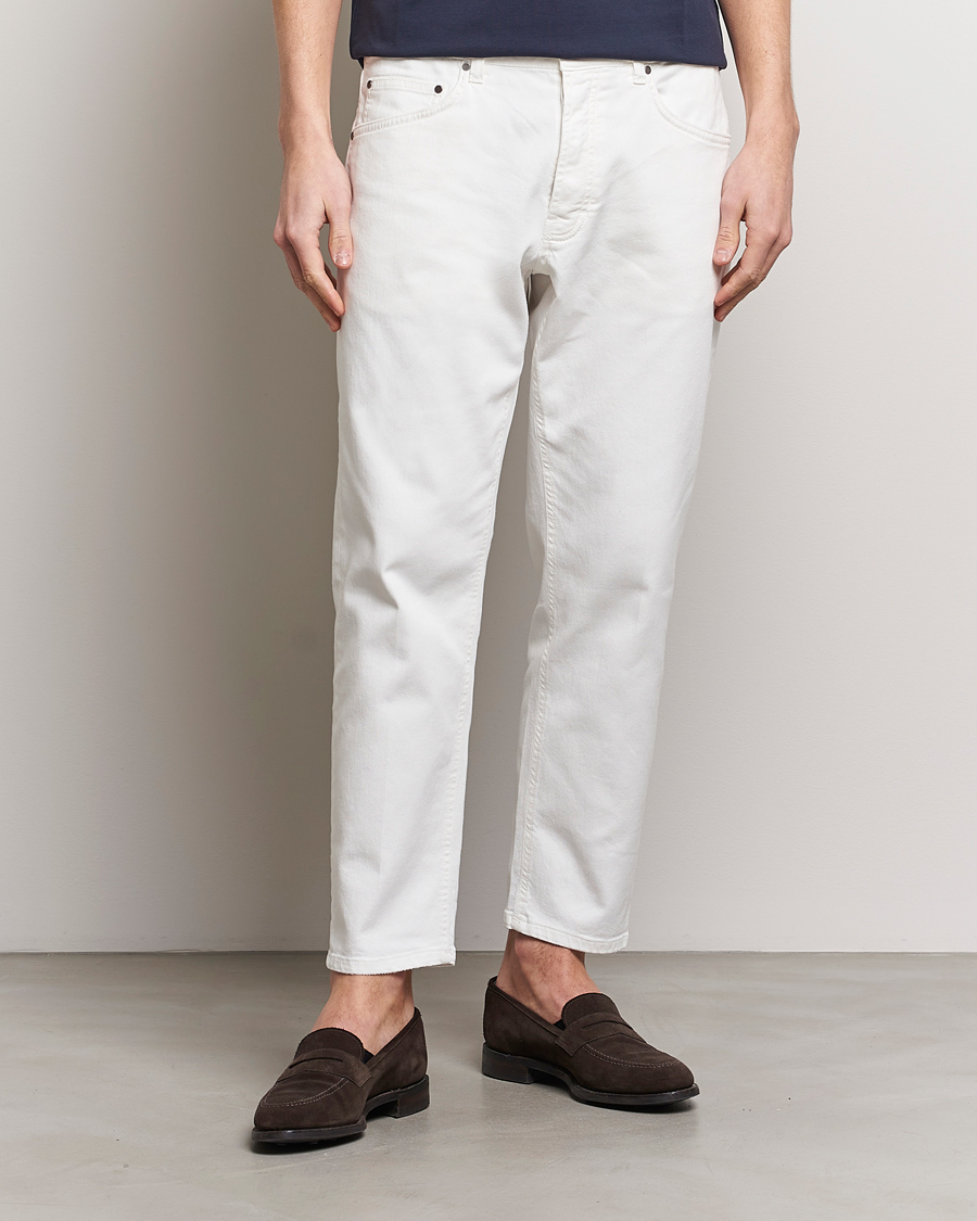 Homme | Jeans Blancs | Lardini | Ione Loose Fit Denim White