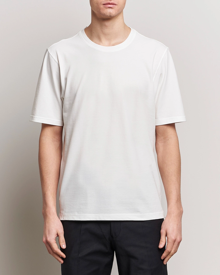 Homme | Italian Department | Lardini | Ice Cotton T-Shirt White
