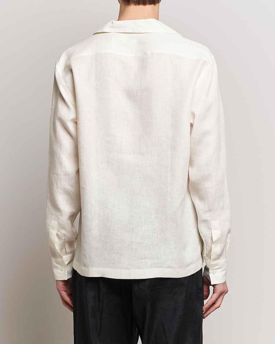 Homme | Chemises | Lardini | Klop Linen Shirt Off White