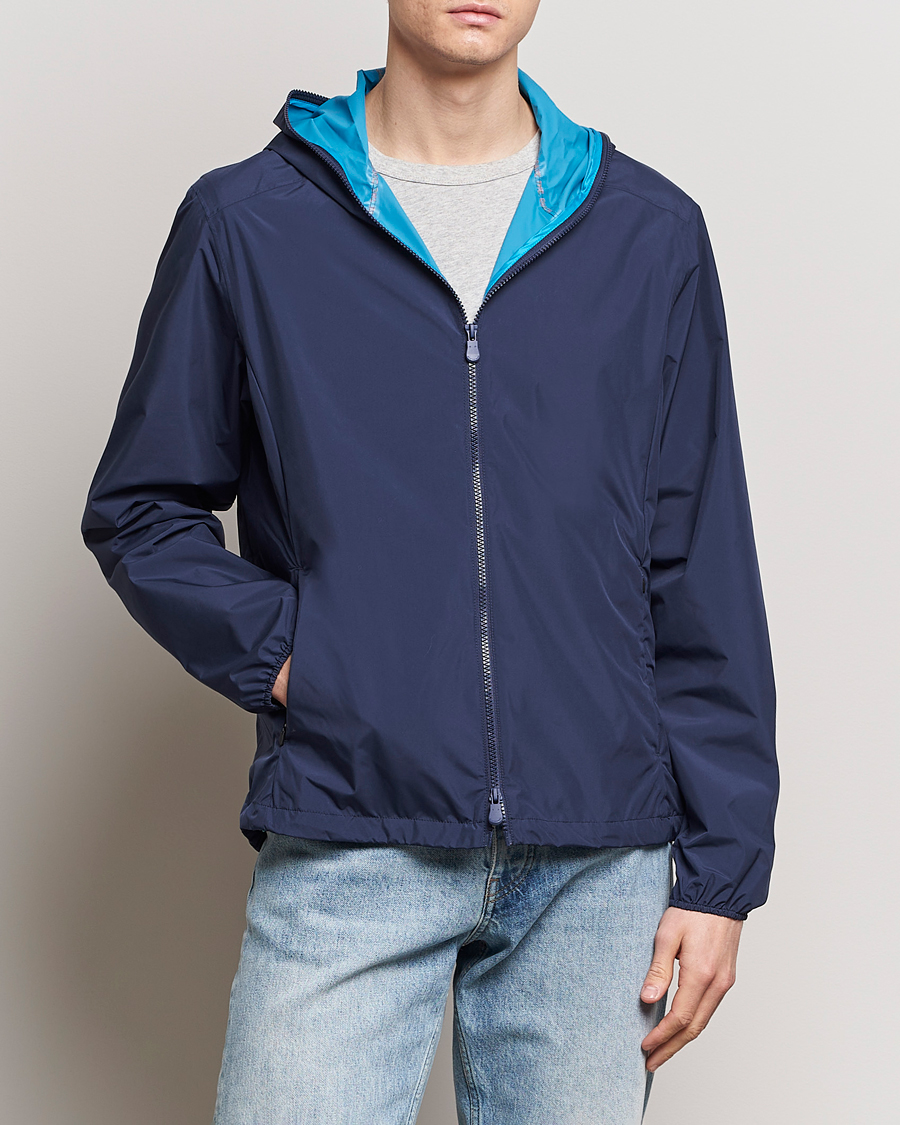 Homme |  | Save The Duck | Zayn Lightweight Recycled Water Repellent Jacket Navy