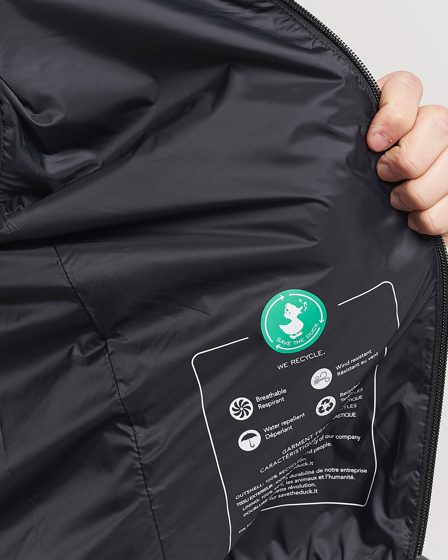 Homme | Manteaux Et Vestes | Save The Duck | Mars Lightweight Vest Black