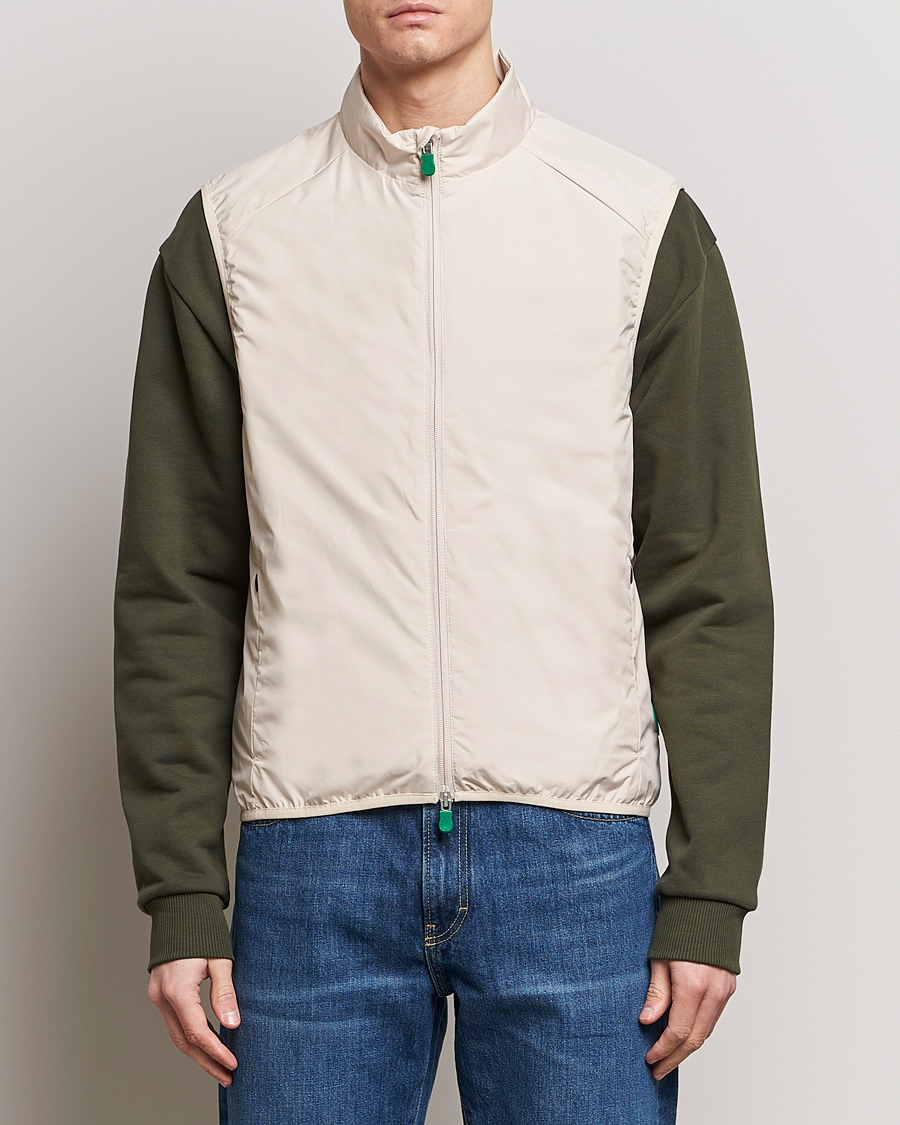 Homme | Manteaux Et Vestes | Save The Duck | Mars Lightweight Vest Shore Beige
