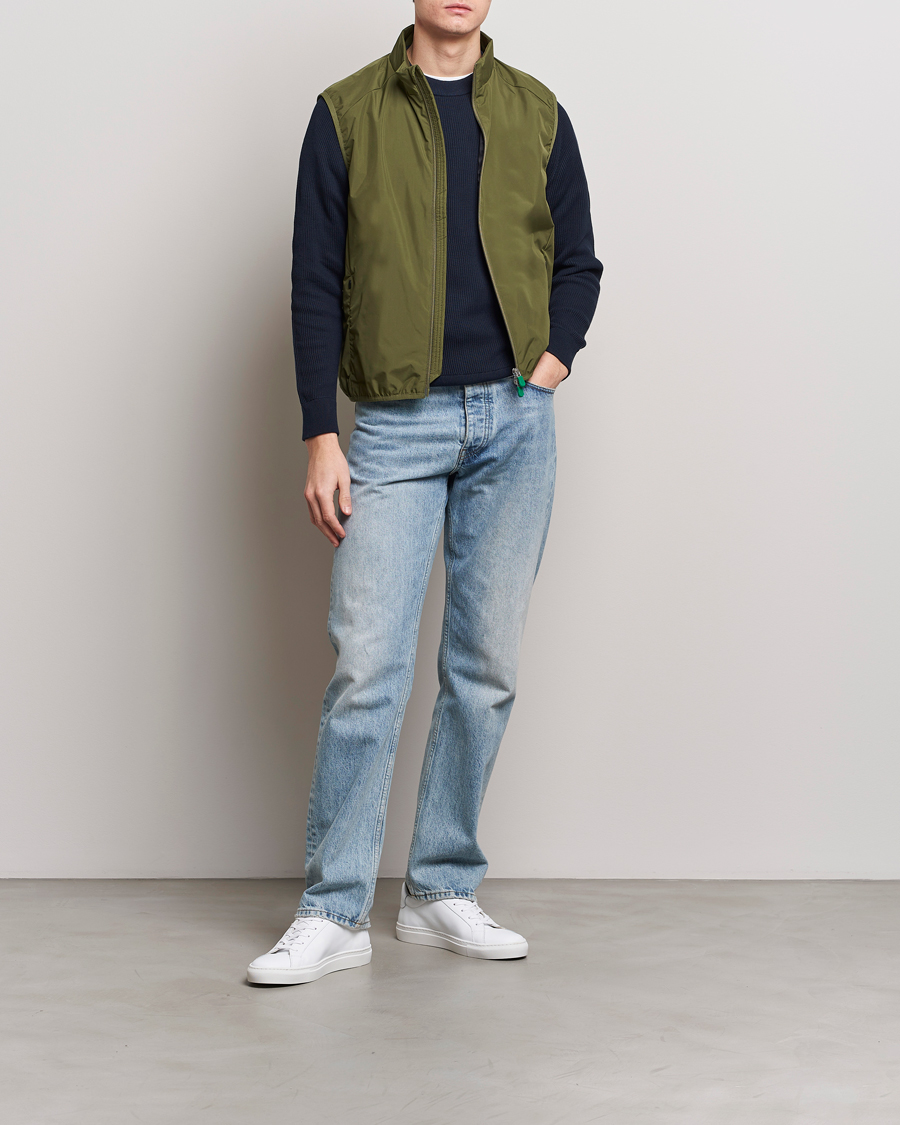 Homme | Manteaux Et Vestes | Save The Duck | Mars Lightweight Vest Dusty Olive