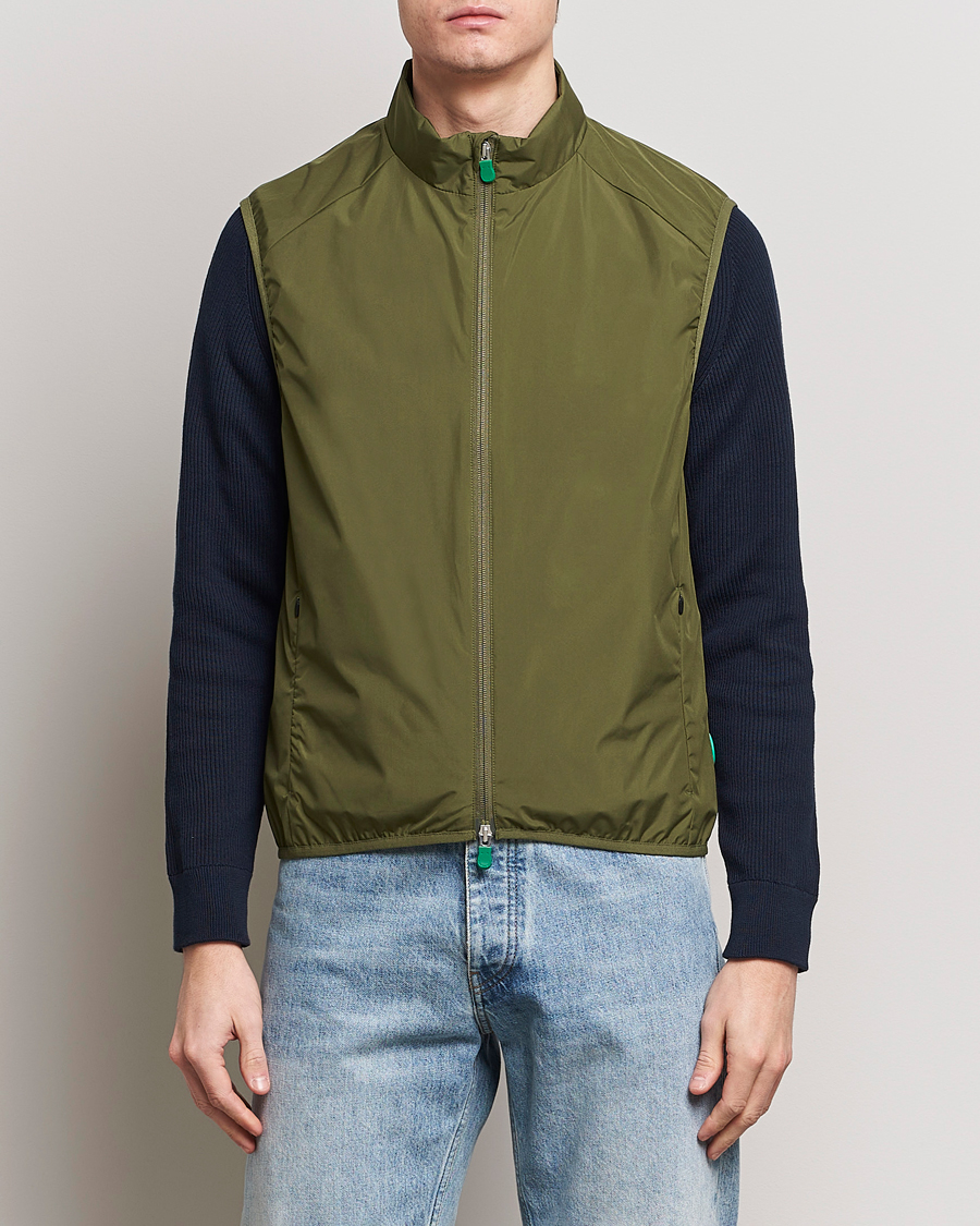 Homme | Soldes | Save The Duck | Mars Lightweight Vest Dusty Olive